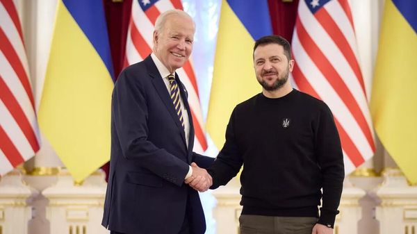 Байден Зеленский