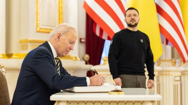 Зеленский Байден