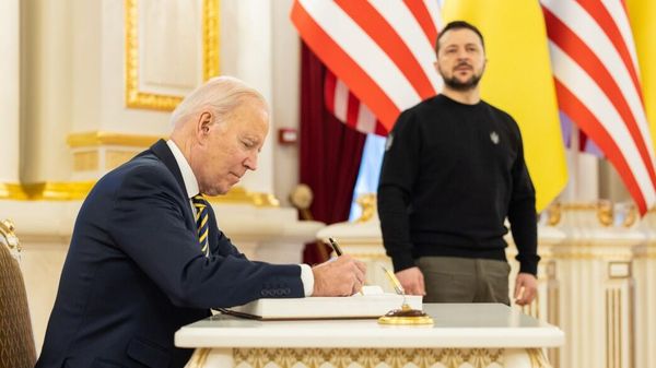 Зеленский Байден