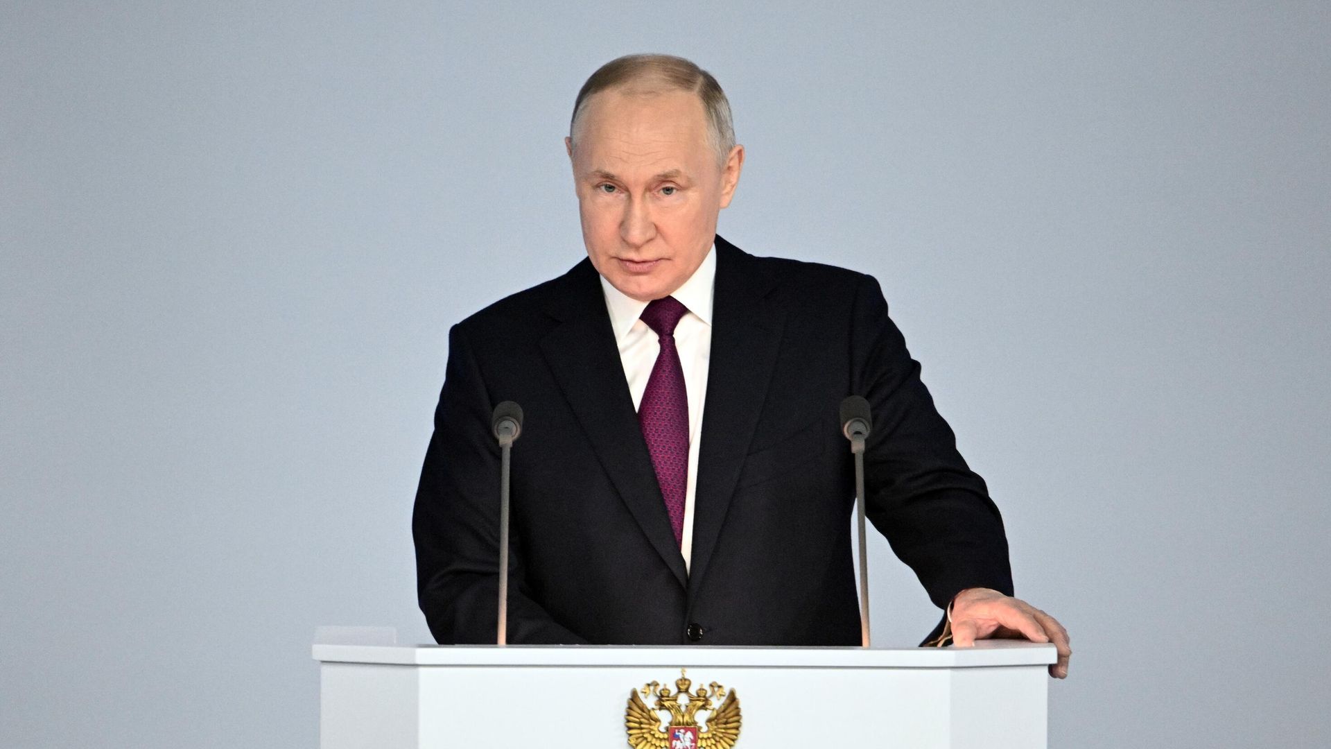 Послание президента РФ Владимира Путина Федеральному собранию - РИА Новости, 1920, 21.02.2023