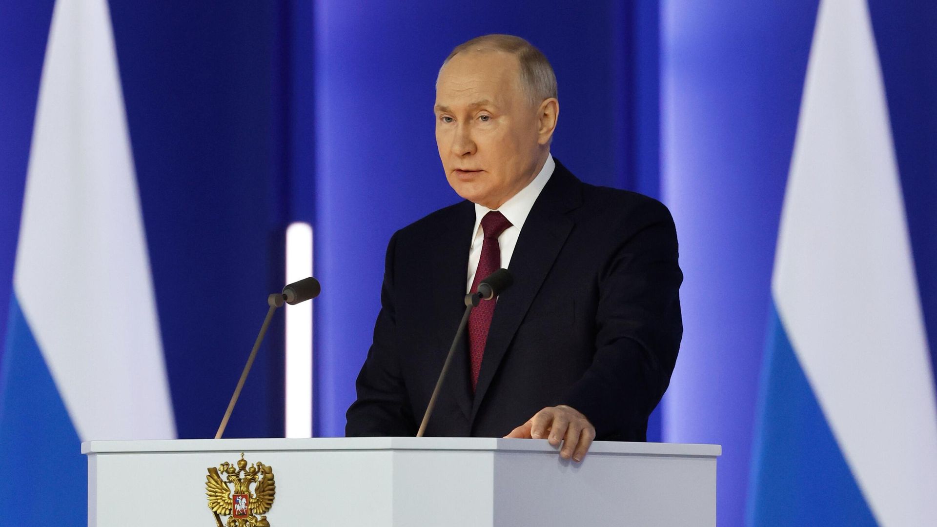 Послание президента РФ Владимира Путина Федеральному собранию - РИА Новости, 1920, 19.03.2023