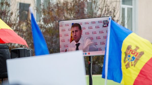 Акция протеста оппозиции в Кишиневе