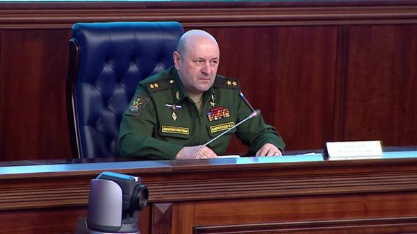 Брифинг начальника войск РХБЗ ВС РФ И. Кириллова 
