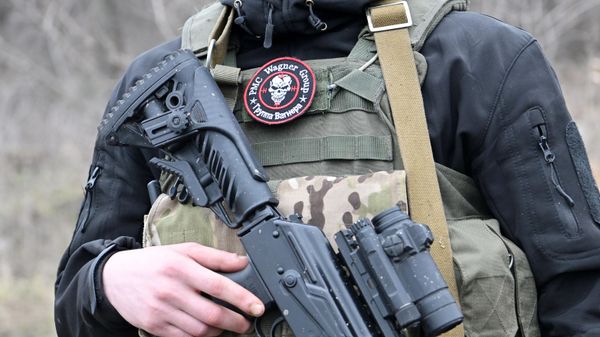 Бойцы группы Вагнер в окрестностях Артемовска