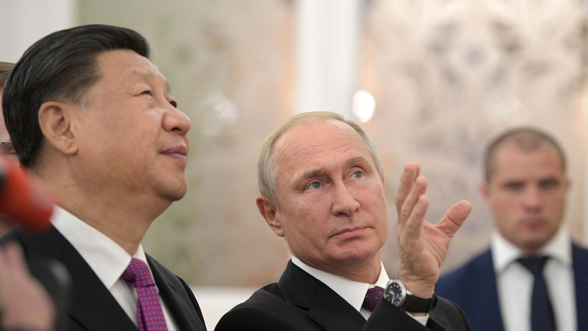 Мероприятия с участием президента РФ В. Путина в рамках государственного визита в РФ председателя КНР Си Цзиньпина - РИА Новости, 1920, 15.03.2023