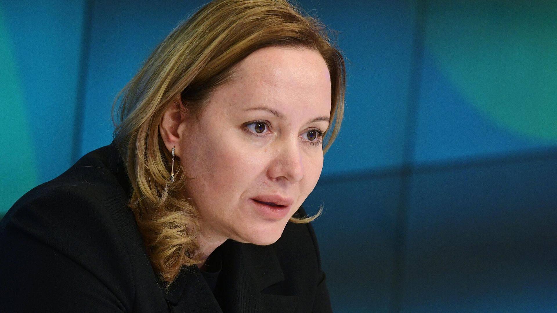 Заместитель министра просвещения Российской Федерации Татьяна Васильева во время онлайн пресс-конференции на тему: Новые подходы к реализации проекта Билет в будущее в 2021 году в Международном мультимедийном пресс-центре МИА Россия сегодня в Москве. - РИА Новости, 1920, 13.04.2023