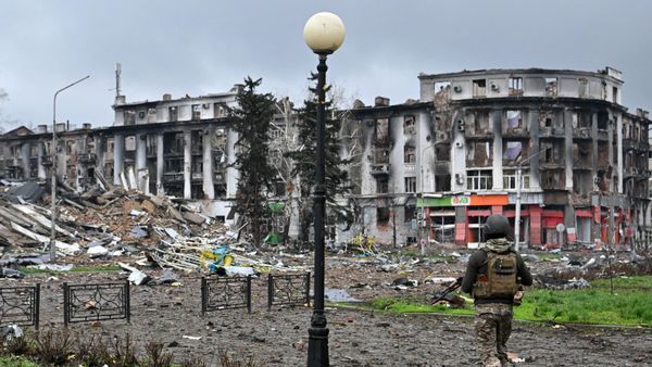Бойцы ЧВК Вагнер в центре Артемовска