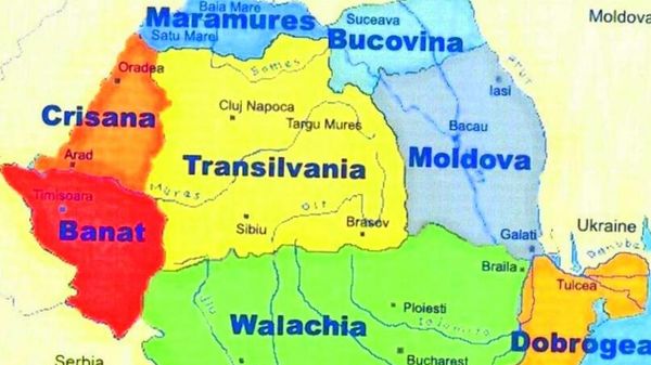 Исторические земли Румынии (Молдавия, Валахия, Добруджа и др.) в XVIII веке. Открытый источник 
