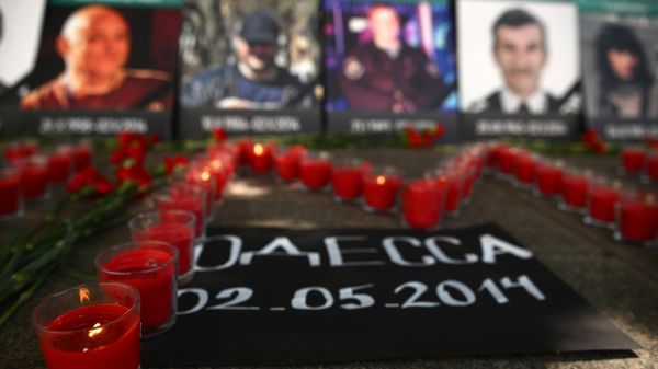 Акции, посвященные девятой годовщине трагедии в Доме профсоюзов в Одессе