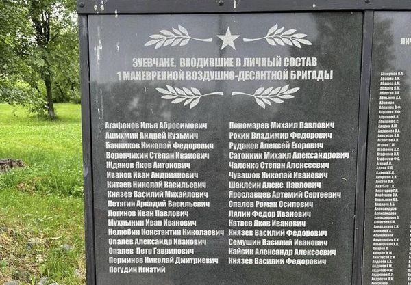 Зуевчане, входившие в личный состав 1-й манёвренной воздушно-десантной бригады. Среди них автоматчик, десантник Александр Кайсин Зуевчане, входившие в личный состав 1-й манёвренной воздушно-десантной бригады. Среди них автоматчик, десантник Александр Кайсин