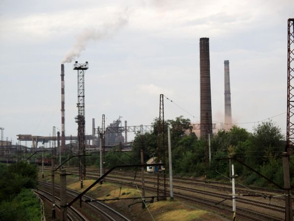 Днепропетровск. Металлургический завод им. Петровского