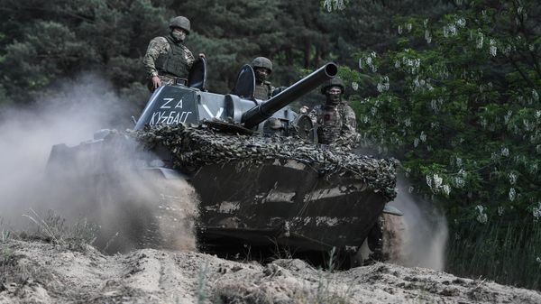 Работа расчёта БЛА Орлан-30 по разведке и обнаружению противника 