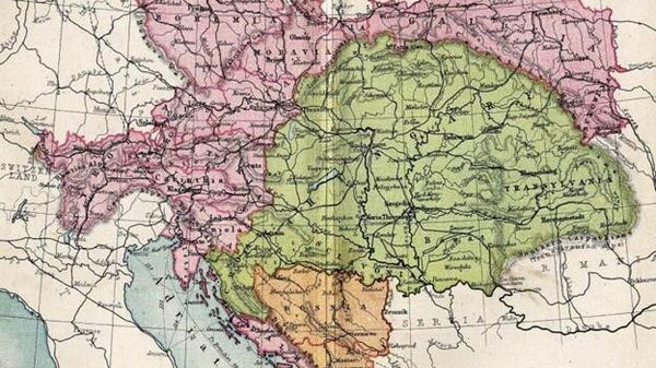 Карта Австро-Венгрии Карта Австро-Венгрии