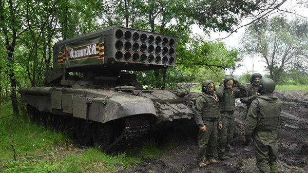 ТОС-1А Солнцепек в зоне спецоперации
