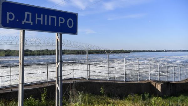 Каховская гидроэлектростанция в Херсонской области