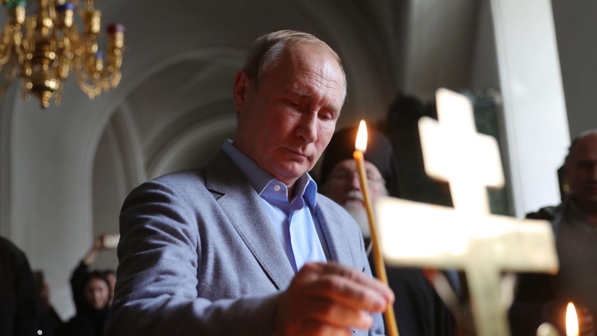 Президенты РФ и Белоруссии В. Путин и А. Лукашенко посетили Валаамский монастырь - РИА Новости, 1920, 14.06.2023