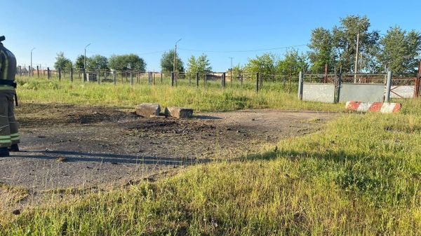 в Наро-Фоминском городском округе в поселке Калининец упали БПЛА