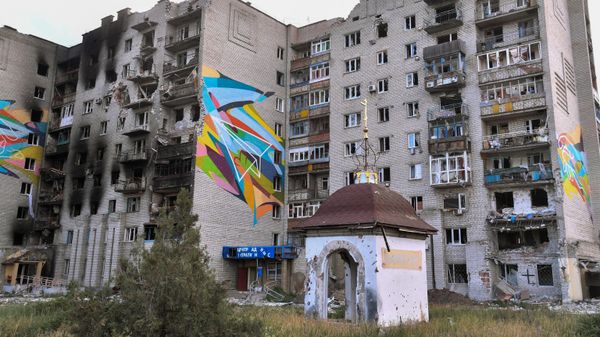 Освобожденные от украинских войск Камышеваха и Попасная в ЛНР