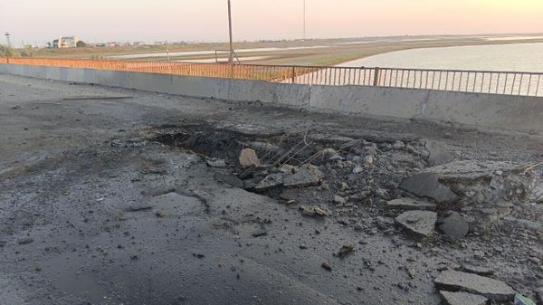 ВСУ ударили по Чонгарскому мосту