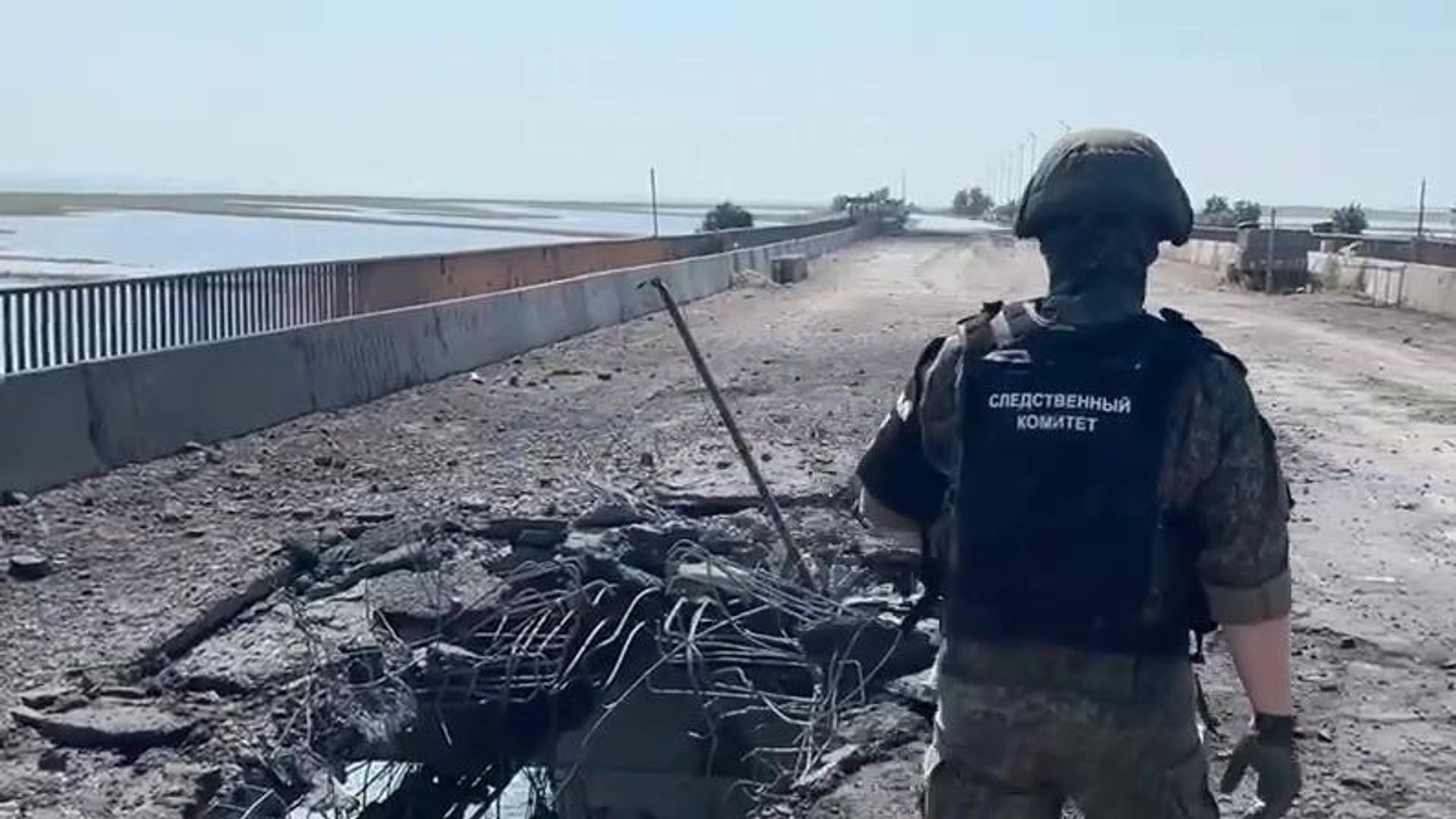 ВСУ нанесли удар по Чонгарскому мосту ВСУ нанесли удар по Чонгарскому мосту - РИА Новости, 1920, 22.06.2023