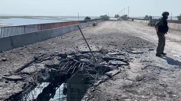 ВСУ нанесли удар по Чонгарскому мосту