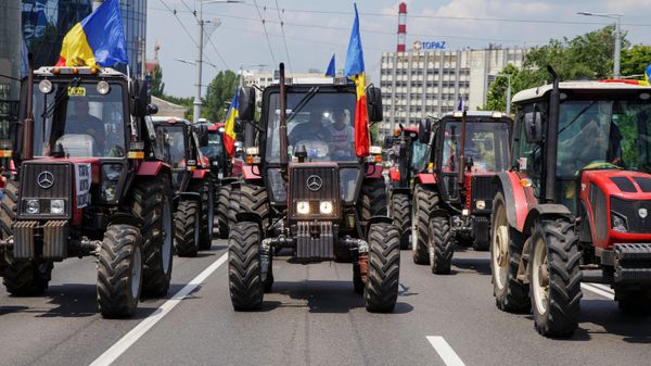 Протесты фермеров продолжаются в Кишиневе