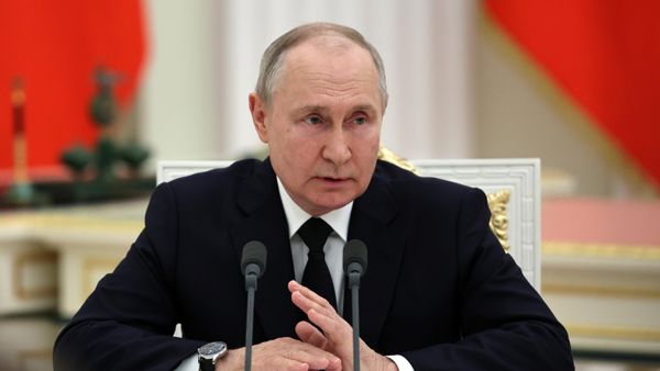 Встреча президента РФ В. Путина с военнослужащими