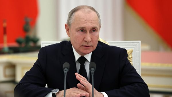 Встреча президента РФ В. Путина с военнослужащими