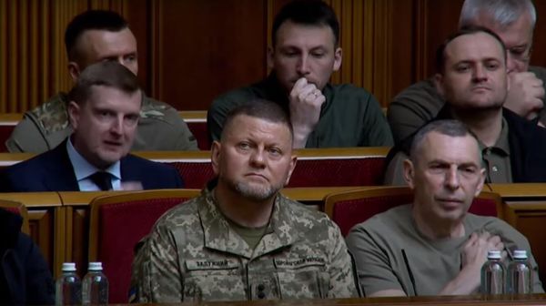 Валерий Залужный в Верховной Раде