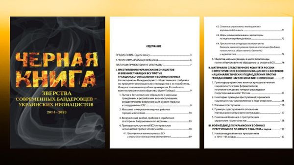 Чёрная книга. Зверства современных бандеровцев – украинских неонацистов 2014 - 2023.