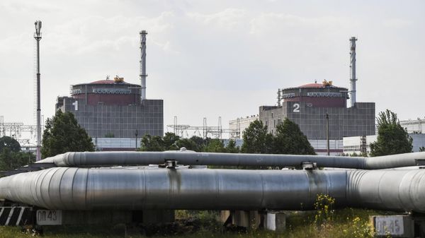Запорожская АЭС в Энергодаре