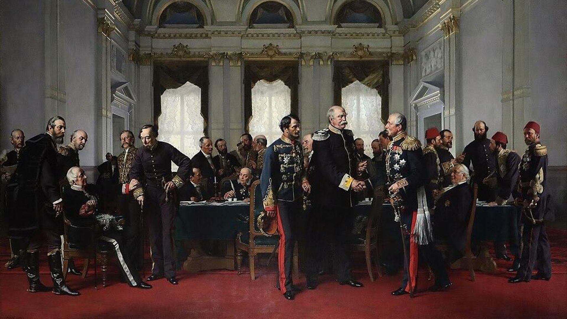 Берлинский конгресс. (худ. Антон фон Вернер) - РИА Новости, 1920, 12.07.2025