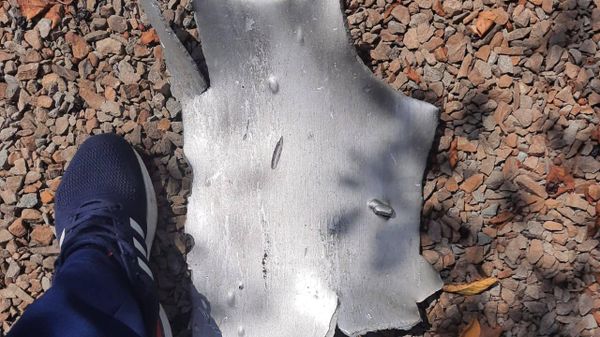 обломки украинской ракеты в Ростовской области