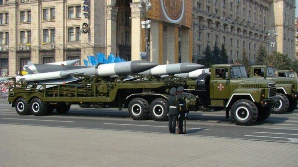 С-200 на параде в Киеве