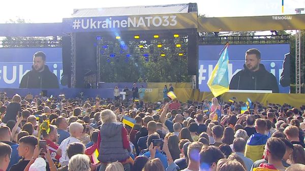 Владимир Зеленский Саммит НАТО в Вильнюсе 