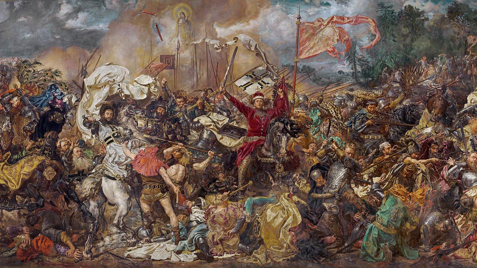 Ян Матейко. Грюнвальдская битва, 1878 - РИА Новости, 1920, 15.07.2024