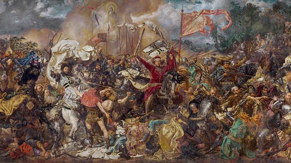 Ян Матейко. Грюнвальдская битва, 1878