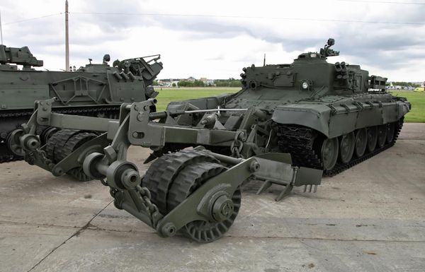 БМР-3М Вепрь — российская бронированная машина разминирования.