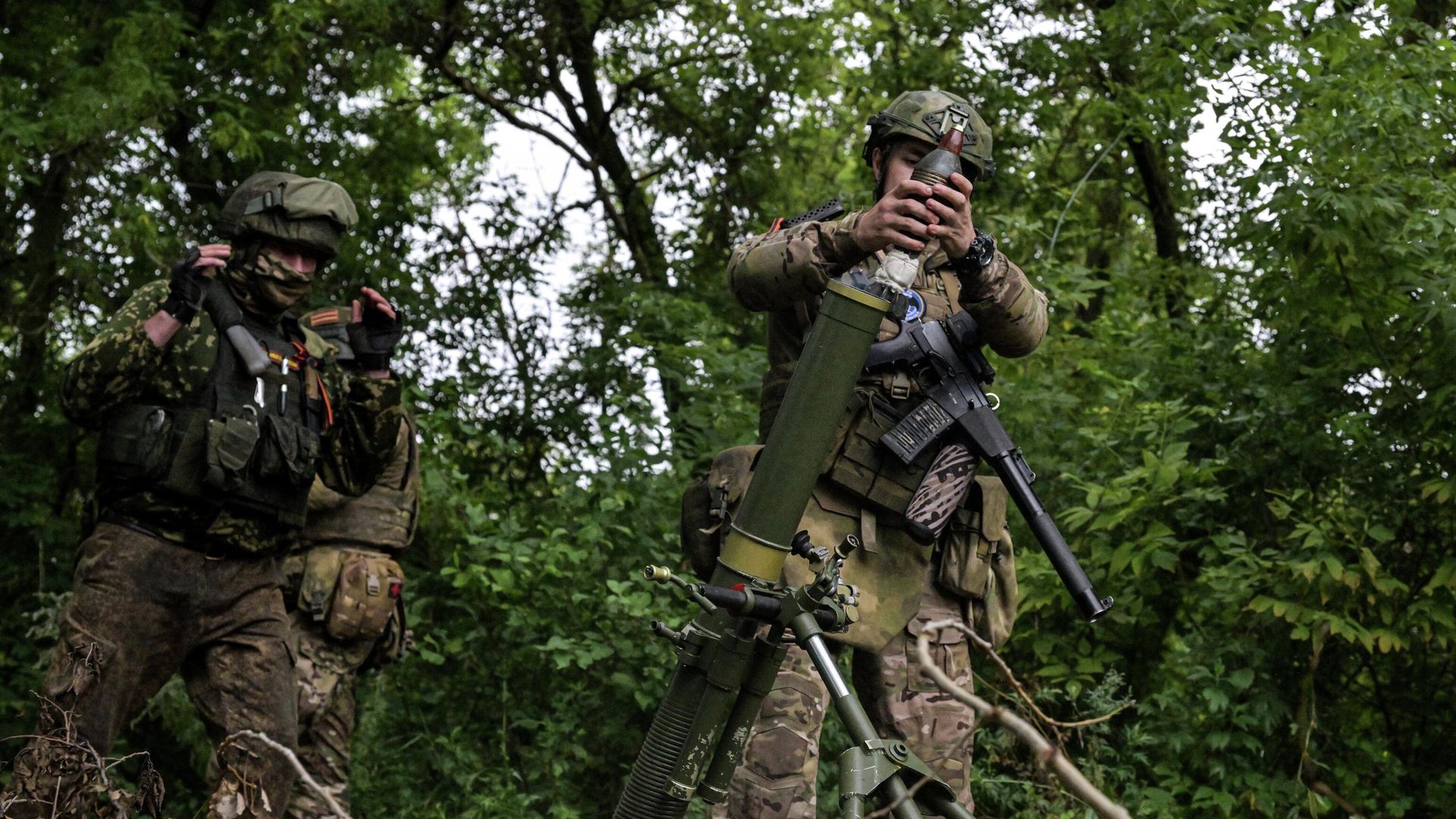 Боевая работа подразделений Западной группы войск на Купянском направлении - РИА Новости, 1920, 17.08.2023