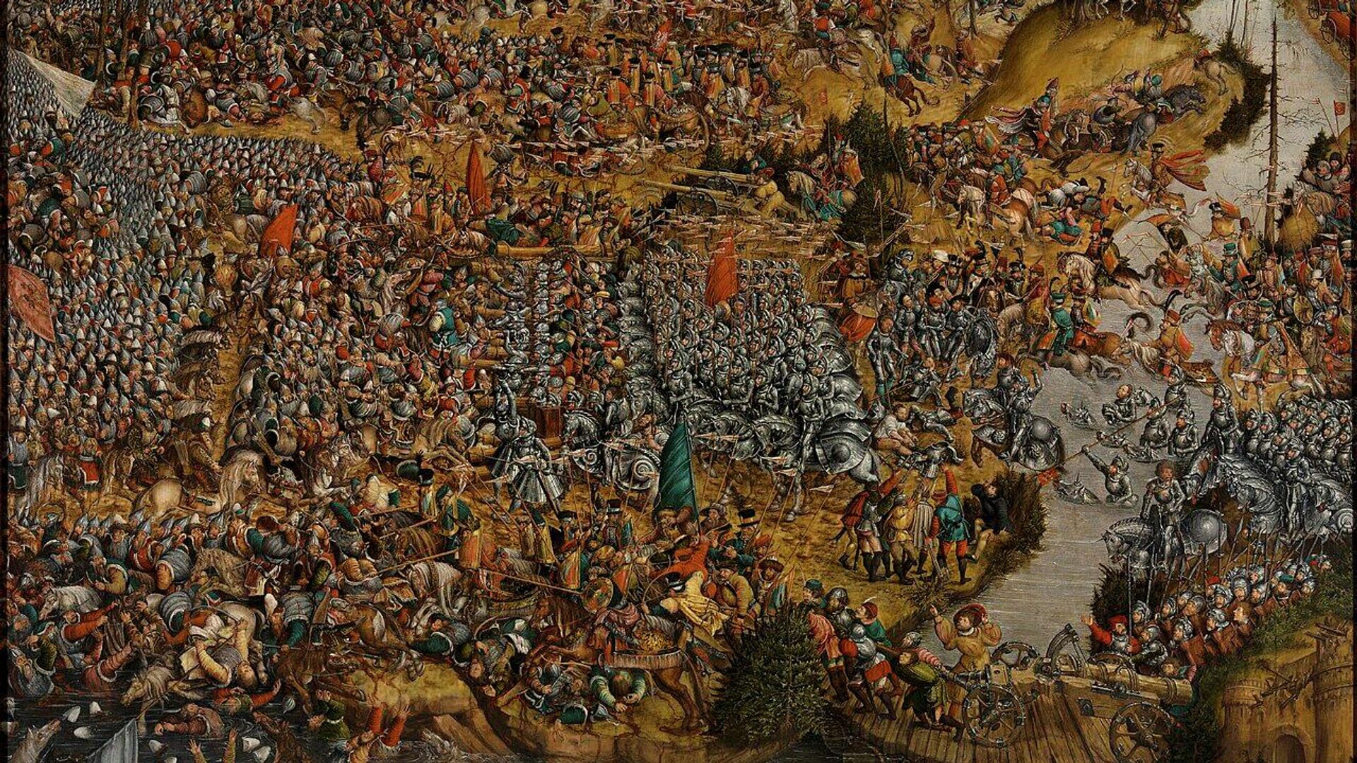 Битва под Оршей, 1514 год Битва под Оршей, 1514 год - РИА Новости, 1920, 22.08.2023