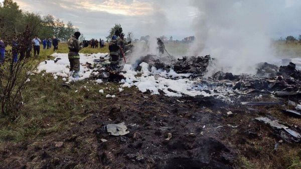 Частный самолет потерпел крушение в Тверской области