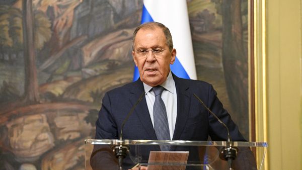 Встреча глав МИД РФ и Турции С. Лаврова и Х. Фидана