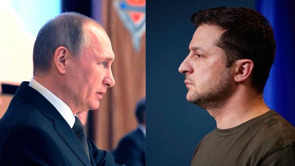 Путин и Зеленский