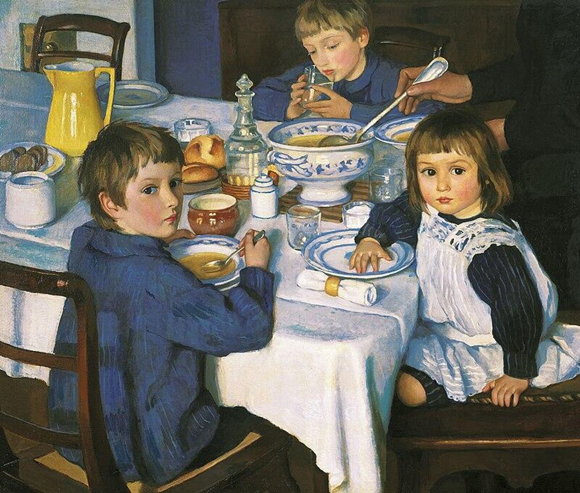 Зинаида Серебрякова За завтраком, 1914 год Зинаида Серебрякова За завтраком, 1914 год - РИА Новости, 1920, 17.09.2023