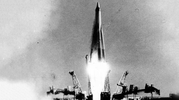 Старт ракеты Р-7