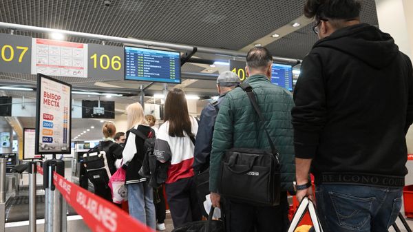 Работа московского аэропорта Домодедово