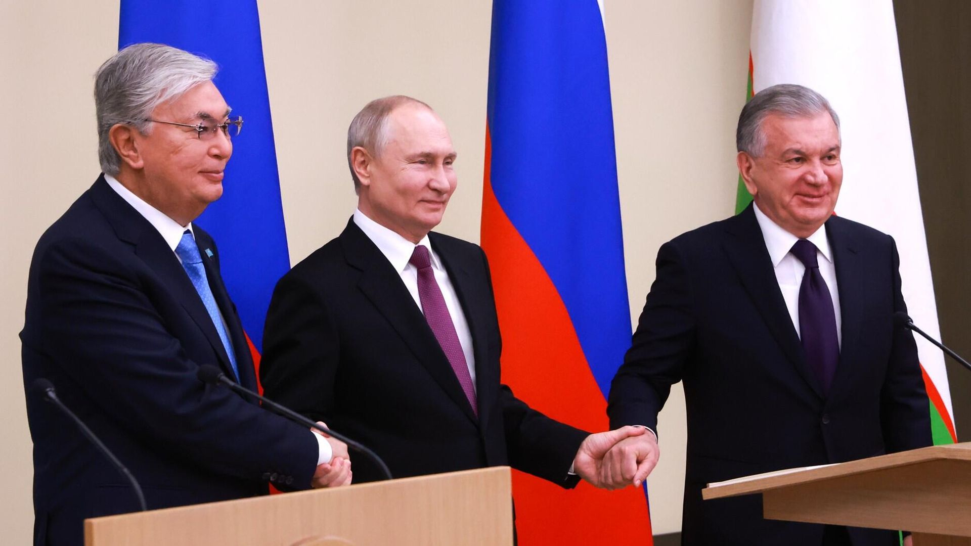 Старт поставки российского газа в Узбекистан Старт поставки российского газа в Узбекистан - РИА Новости, 1920, 07.10.2023