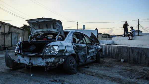 Обстановка в израильском городе Ашкелон