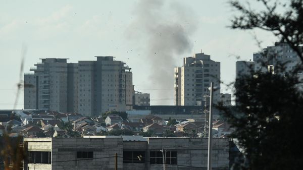 Обстановка в израильском городе Ашкелон
