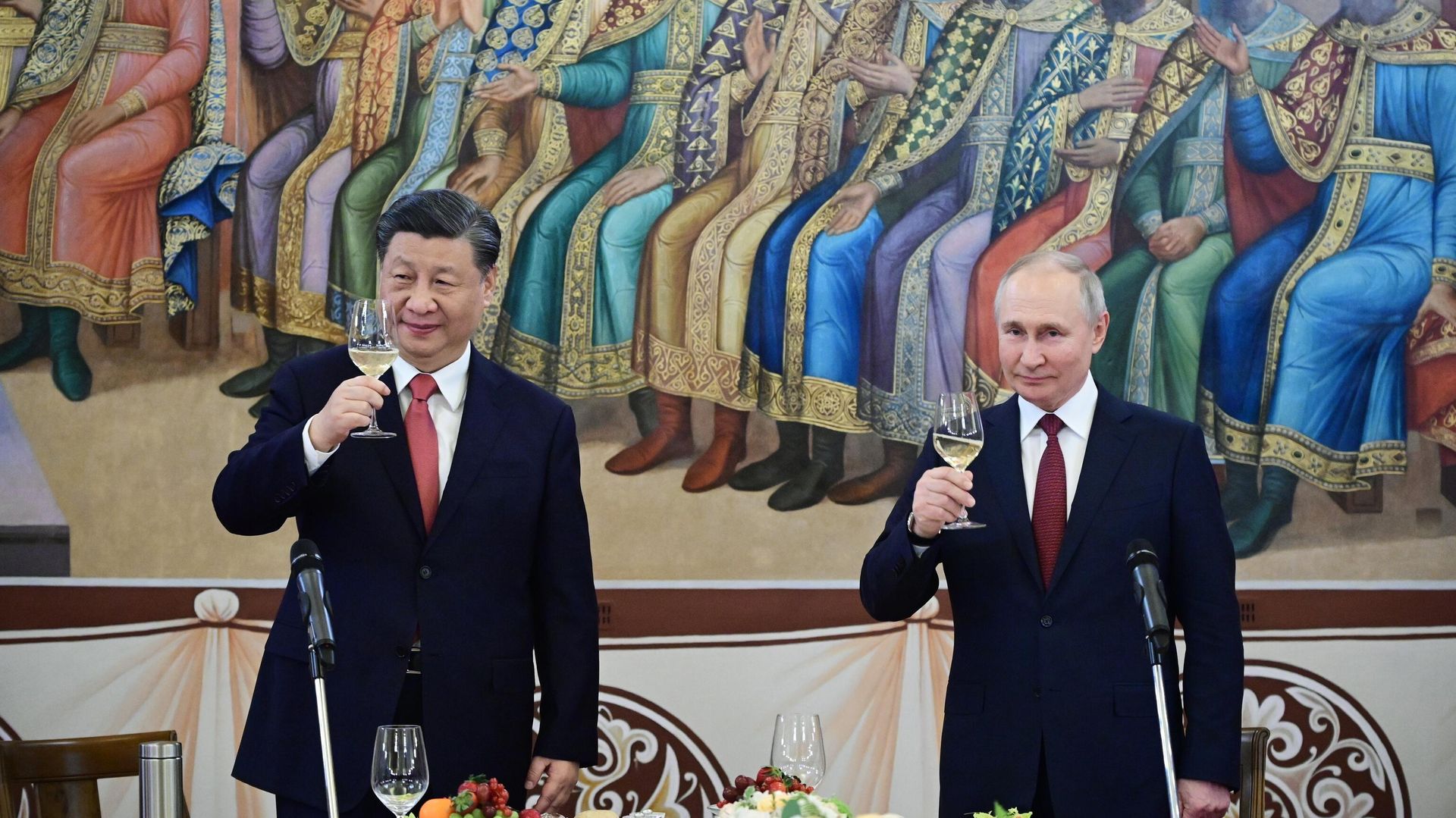 Встреча президента РФ В. Путина и председателя КНР Си Цзиньпина - РИА Новости, 1920, 13.10.2023